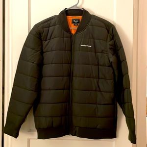 Primitive Bomber Puffer Jacket - Large (Charcoal)